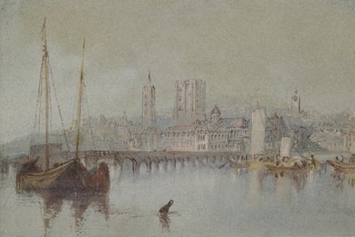 Beaugency, c. 1830 da Joseph Mallord William Turner
